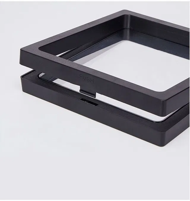 JRM Transparent Storage Box for Earrings Bracelet Necklace Jewelry Lipstick Medal Jewelry Display Box, Transparent Dustproof Storage Case, Bracelets Vanity Box