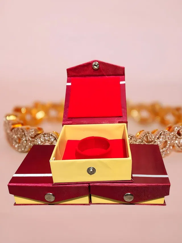 PFORK 2 pair Bangles Storage 3 pcs Box Bracelet Chain Jewellery Wardrobe Organizer Jewelry Box Vanity Box