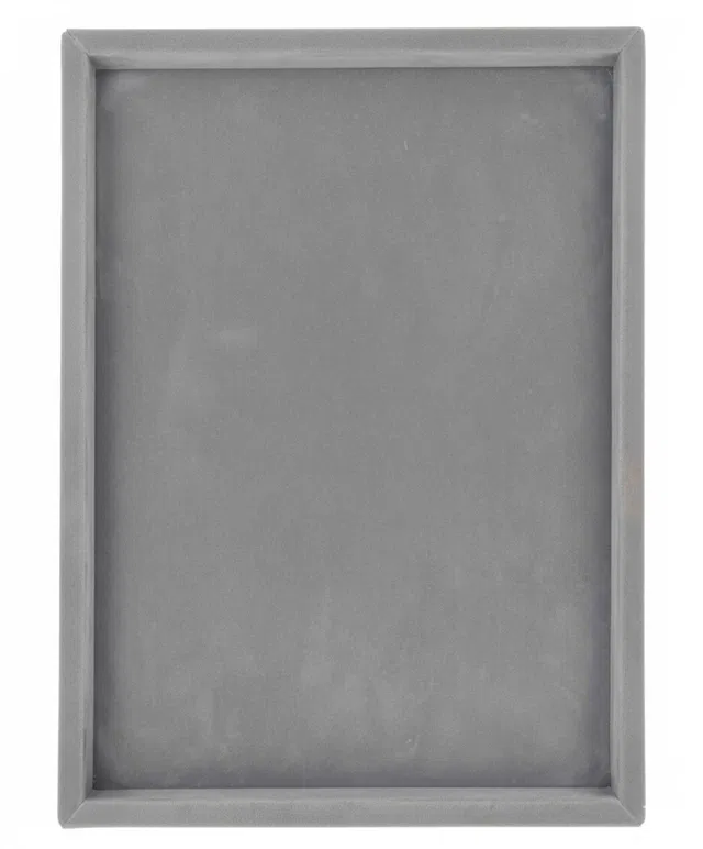 SENTONI Velvet Jewellery Display & Beading Tray 14 x 10 Inch | Set of 1 | Jewellery Display Tray Vanity Box