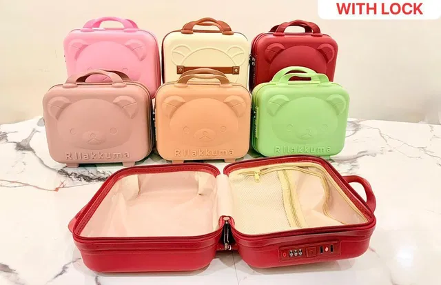 blueblast Portable Makeup Travel Case hand luggage Waterproof Multipurpose Bag 1 Beauty Makeup Bag Organizer Vanity Box