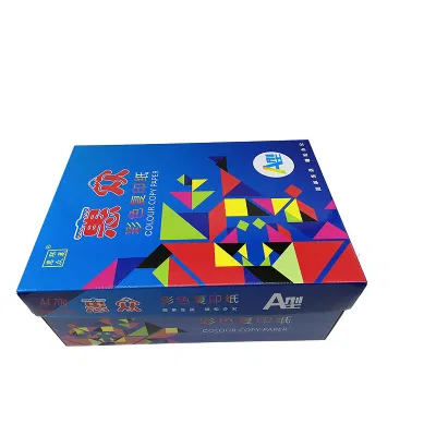 70克彩色惠众复印纸 A4 粉红/浅绿/浅蓝/浅黄 A4 500张/包