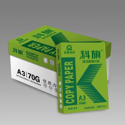 宣皇 科旗03号a3打印纸70g复印纸500张/包办公专用纸学生用纸a3打印白纸 科旗03号A3 70G 4包/箱