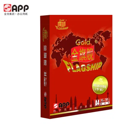 APP 金旗舰 80gA4-5包装(2500张)整箱高白度打印清晰环保健康安全办公家用