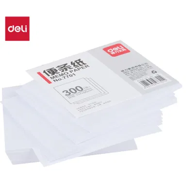 得力7701便签纸/便条纸/便签本 107*96mm/300页