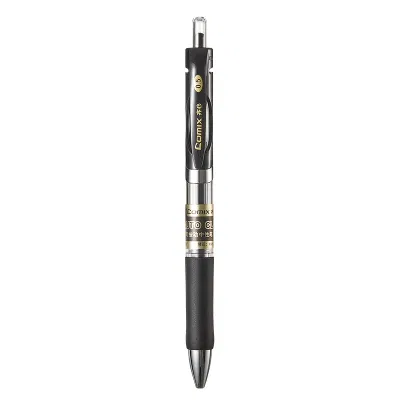 齐心 ZG0002 舒写按动中性笔 0.5mm 黑 12支装