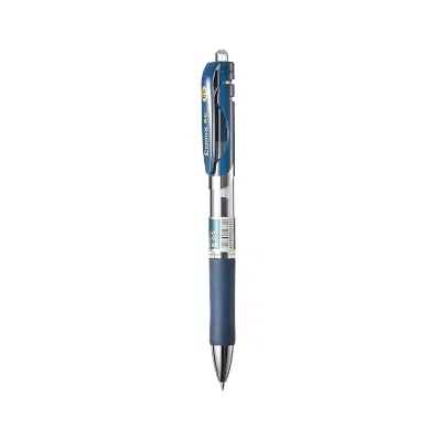 齐心 K3511 舒写按动中性笔 0.5mm 墨蓝