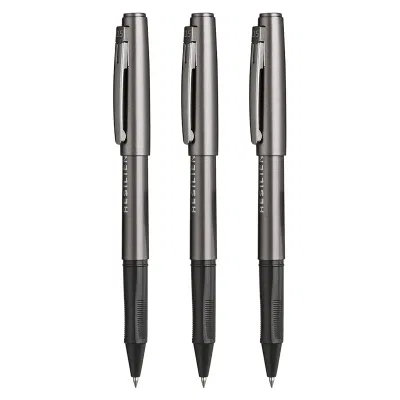 齐心 GP167 低重心商务中性笔 速干 子弹头 0.5mm 黑 12支装