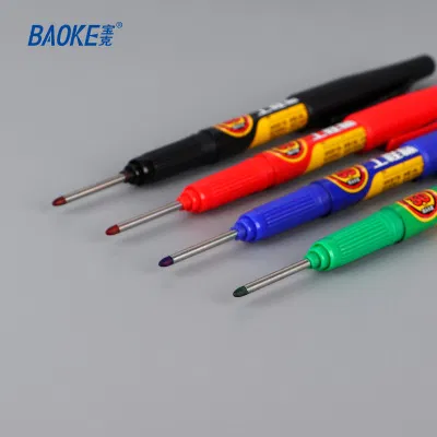 宝克(BAOKE)MP2935 30mm工程标记笔 深孔标记/定位达标/多用途标记 12支/盒 1盒