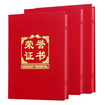凌美盛 绒面6K荣誉证书21.5*29.5ccm 406 本