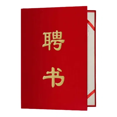 凌美盛 绒面6K聘书215*297mm5506 本