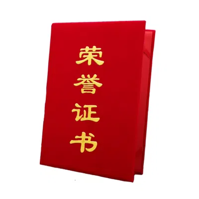 凌美盛 绒面6K荣誉证书215*297mm5506 本
