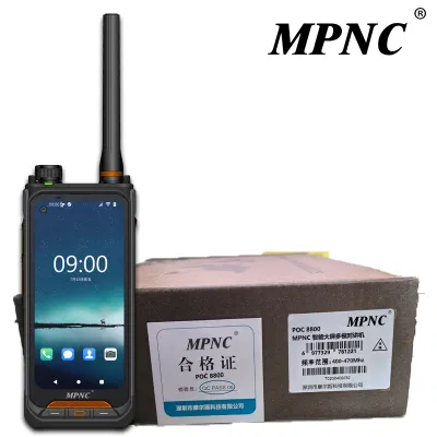 MPNC 智能大屏多模对讲机 POC 8800 台 黑色