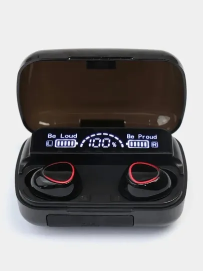 Беспроводные наушники М10 с Power bank 2000 мА/ч