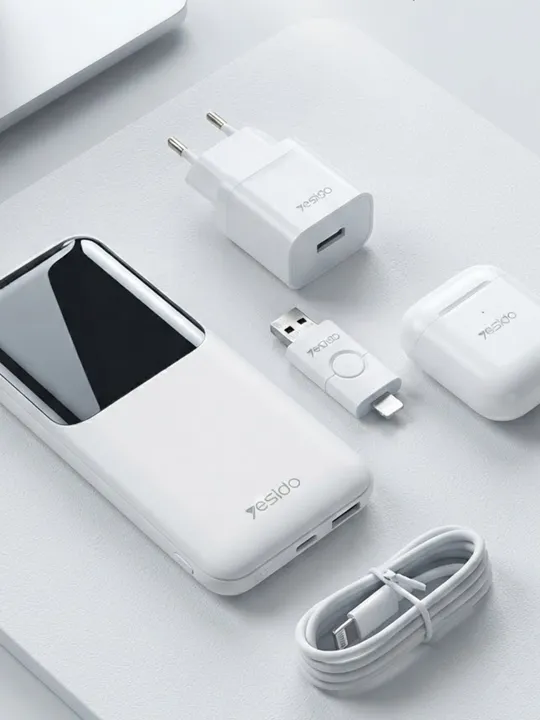 Power Bank, беспроводные наушники, OTG-адаптер и аксессуары для зарядки